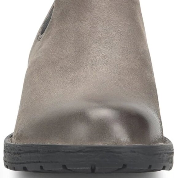 Brand New Born Cove Grey Leather Women's Pull-On Boots - Picture 7 of 11